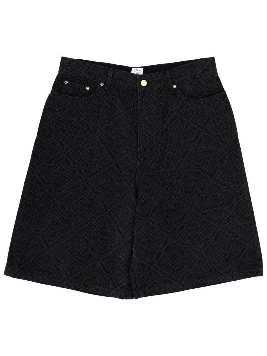 Casablanca Men "Laser Monogram" Shorts CASABLANCA