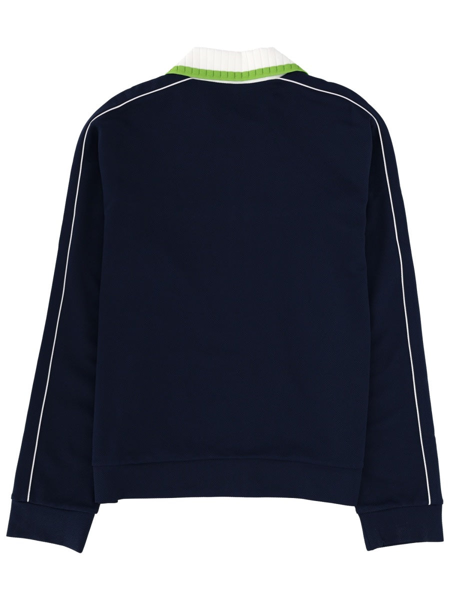 Casablanca Men Zip Sweatshirt. CASABLANCA