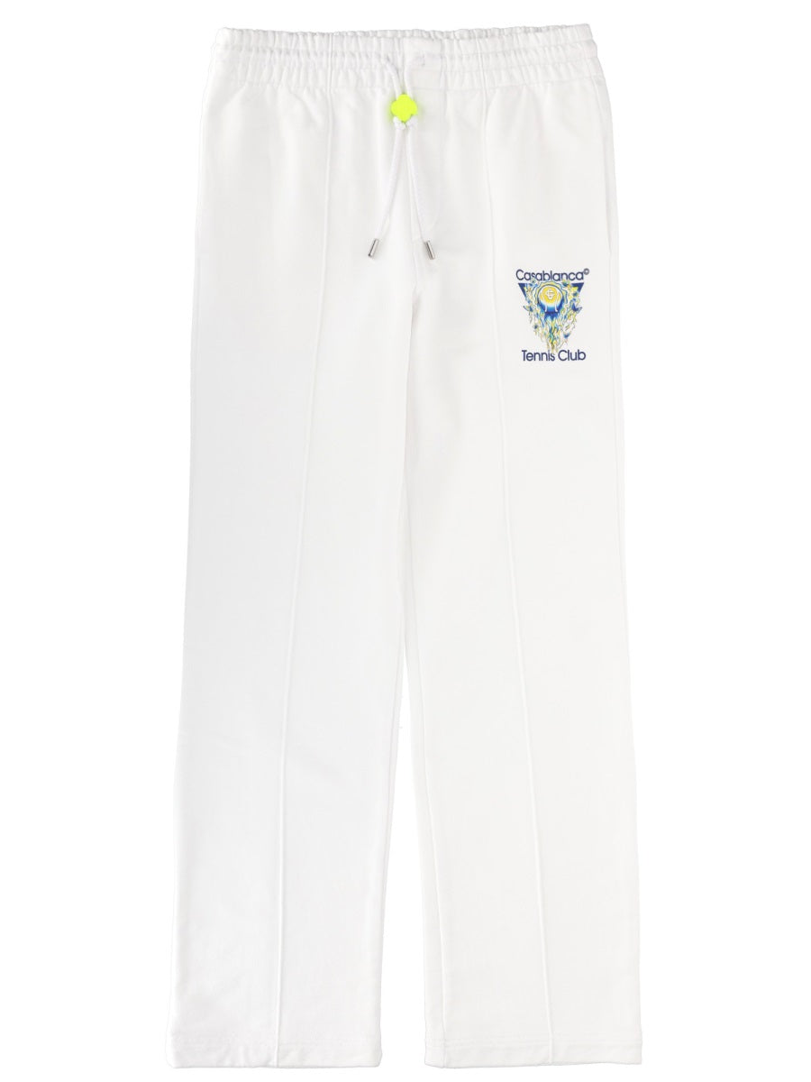 Casablanca Men Jogger Pants "Tennis Club Icon" CASABLANCA