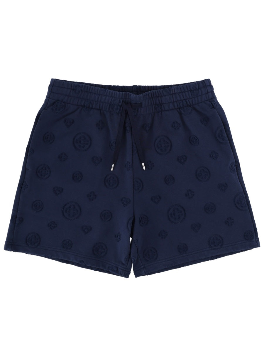 Casablanca Men Shorts With Logo CASABLANCA