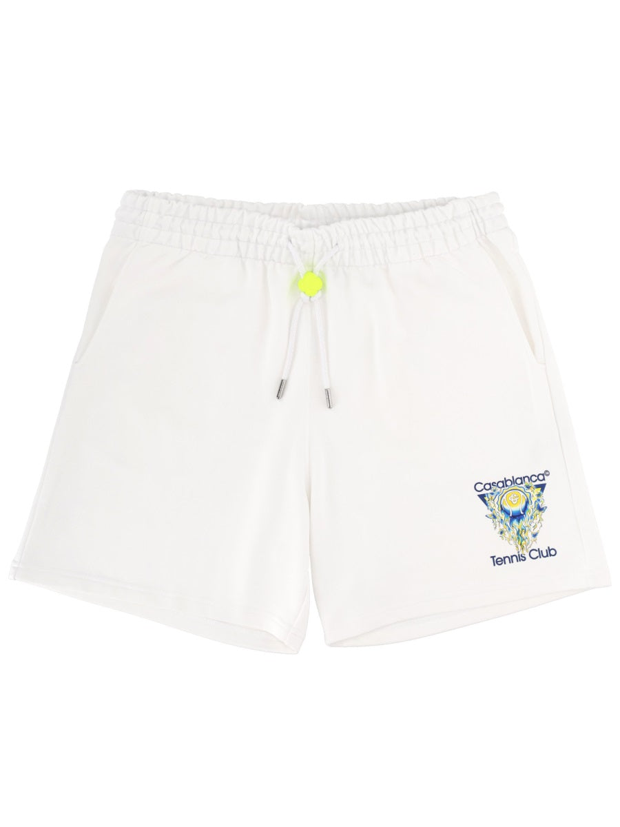 Casablanca Men Shorts With Logo CASABLANCA