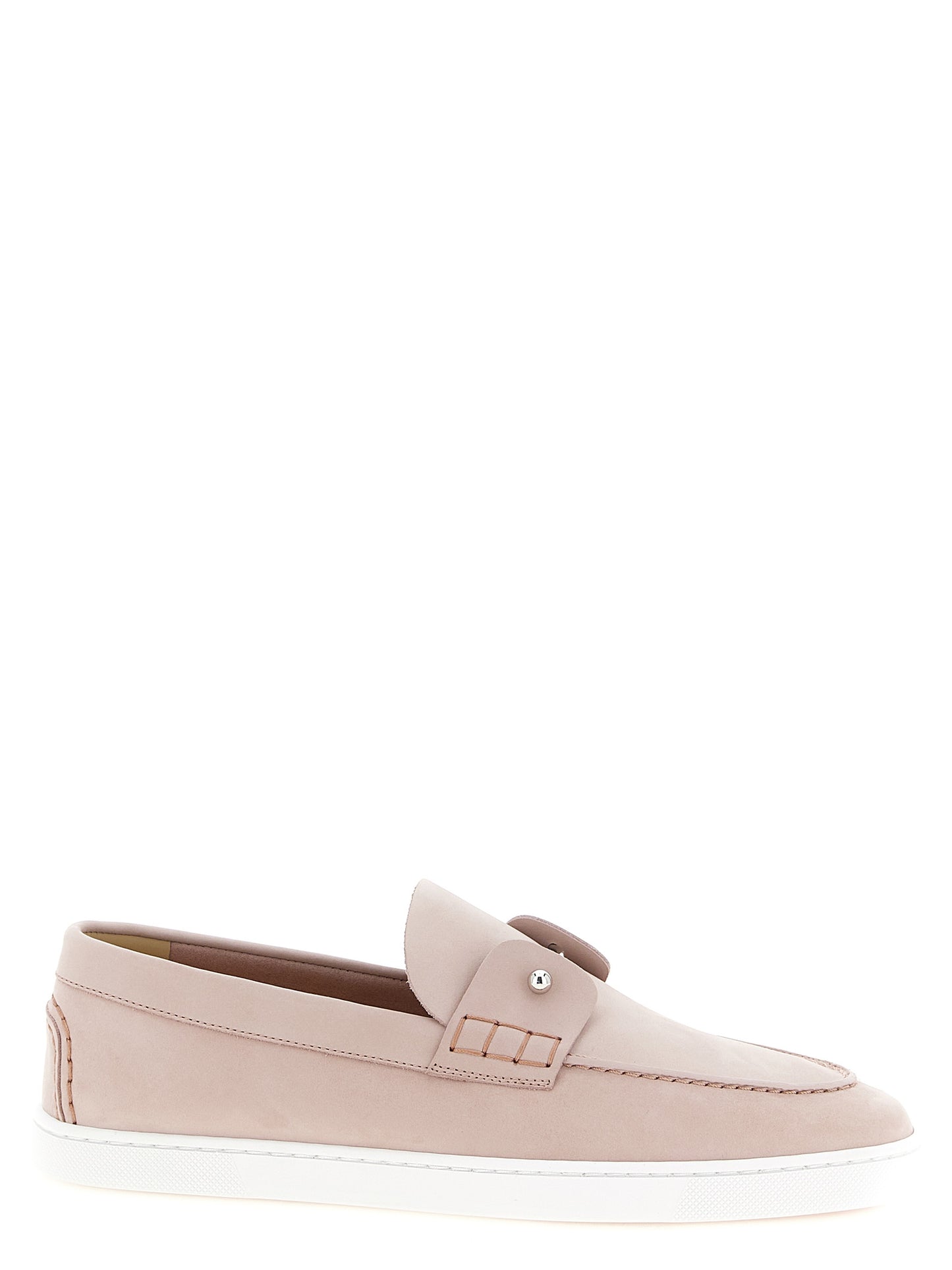 Christian Louboutin Women Loafers With 'Chambeliboat' Metal Detail CHRISTIAN LOUBOUTIN