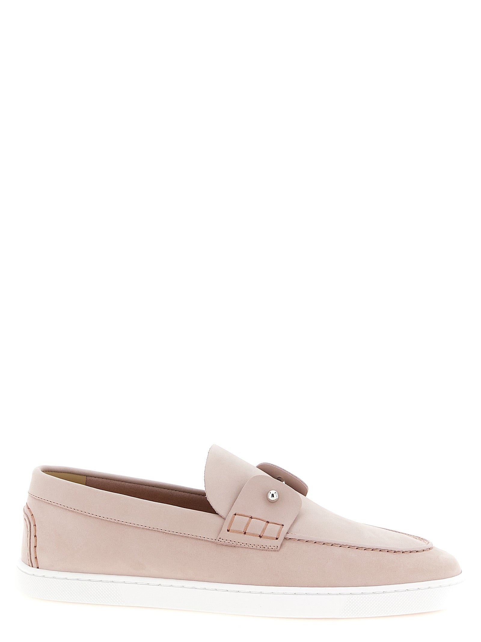 Christian Louboutin Women Loafers With 'Chambeliboat' Metal Detail CHRISTIAN LOUBOUTIN
