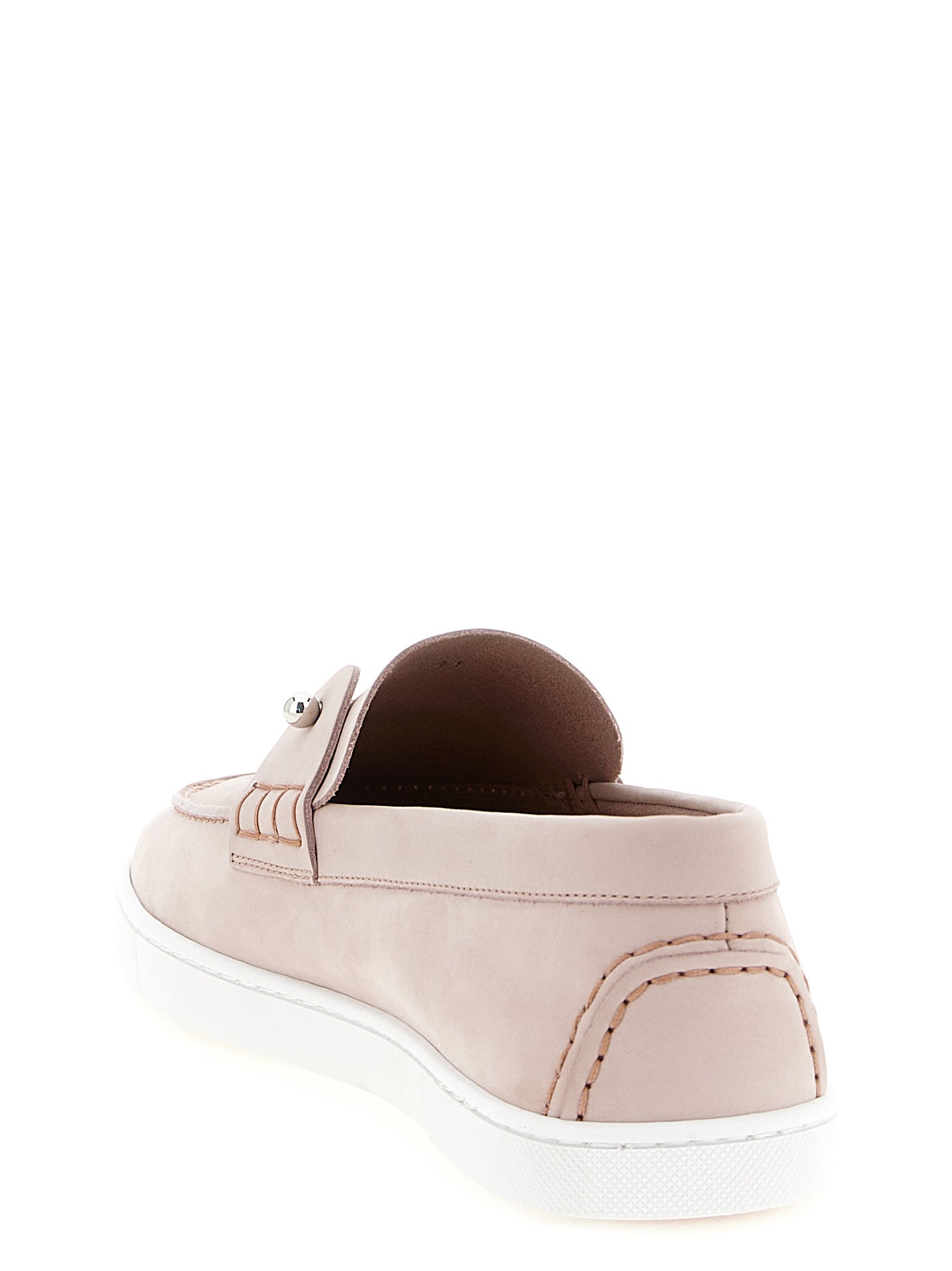 Christian Louboutin Women Loafers With 'Chambeliboat' Metal Detail CHRISTIAN LOUBOUTIN
