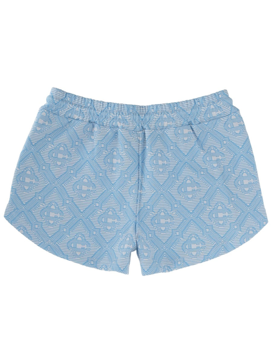 Casablanca Women Monogram Weave Shorts CASABLANCA