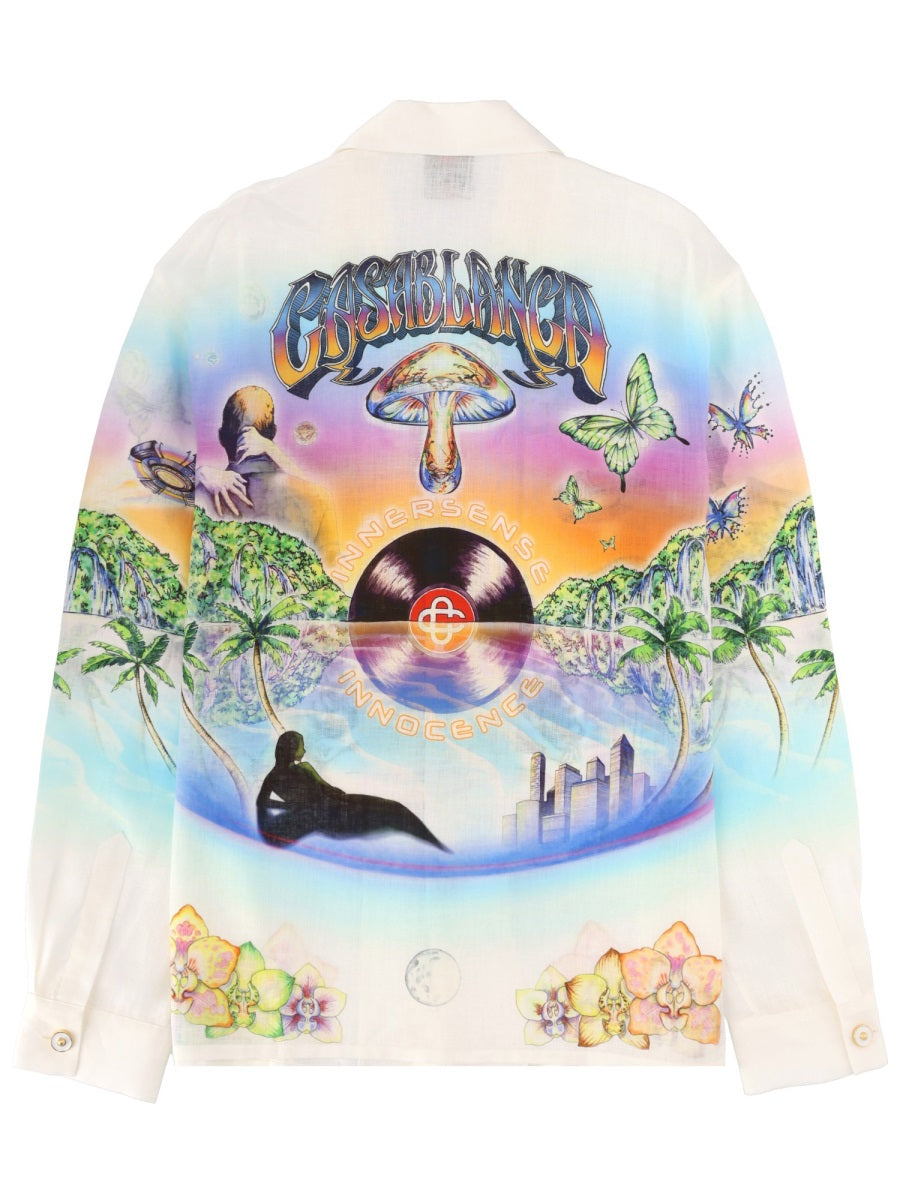 Casablanca Men "Innocence" Shirt With Print CASABLANCA