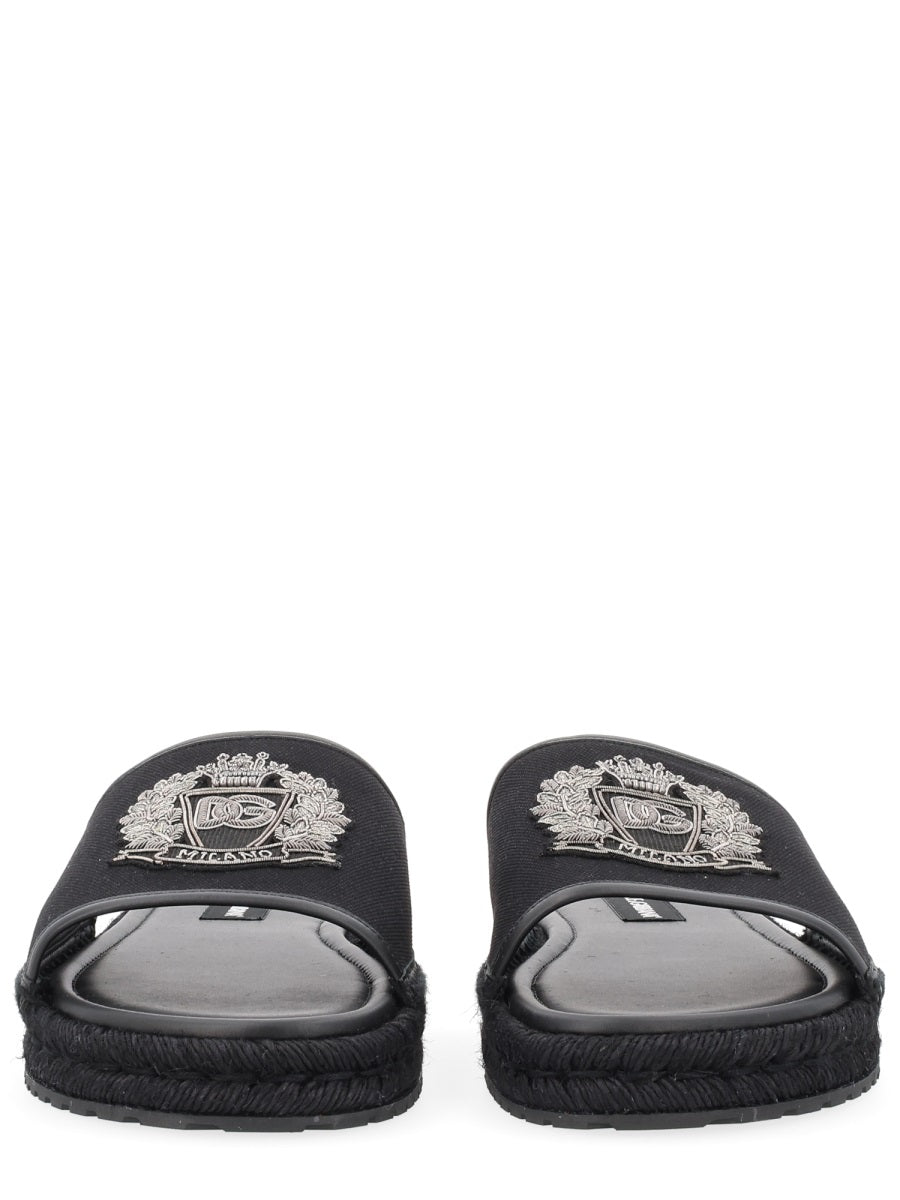 Dolce & Gabbana Men Espadrille With Logo DOLCE & GABBANA