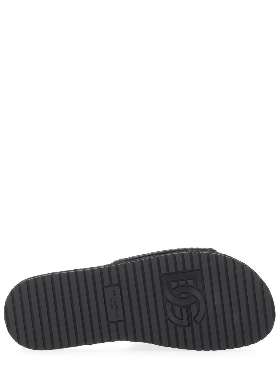 Dolce & Gabbana Men Espadrille With Logo DOLCE & GABBANA