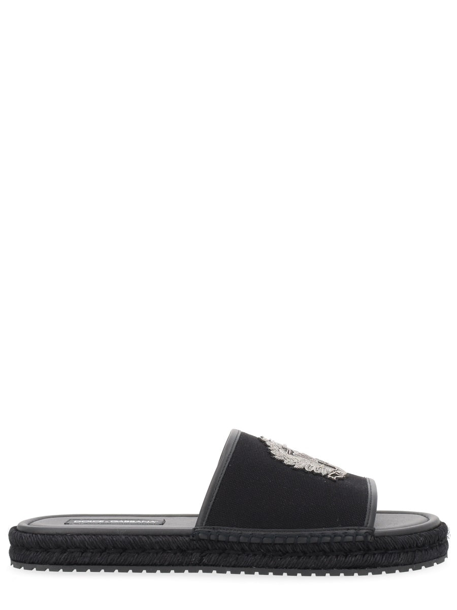 Dolce & Gabbana Men Espadrille With Logo DOLCE & GABBANA