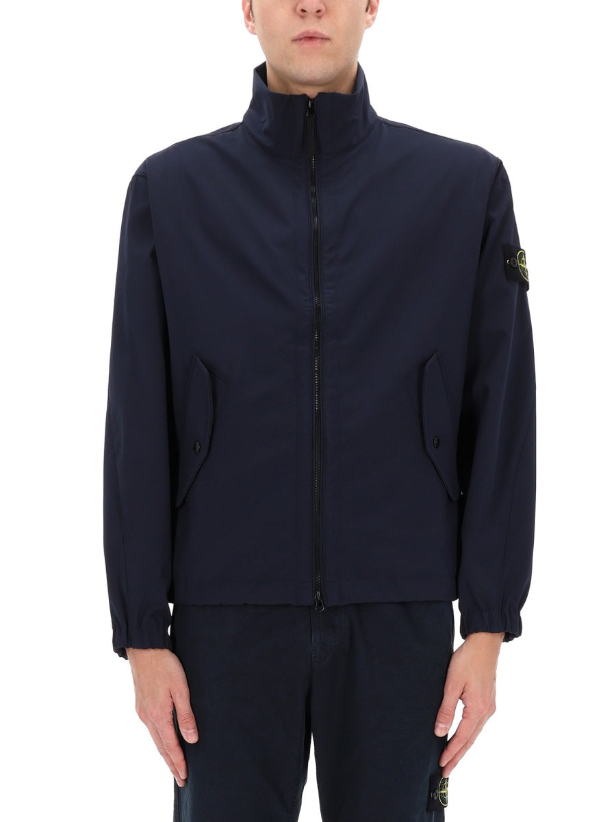 Stone Island Men Stiff Collar Jacket STONE ISLAND