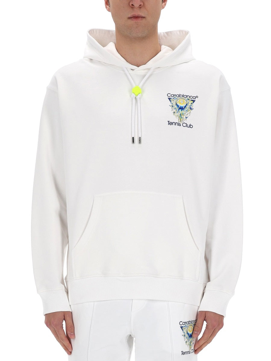 Casablanca Men "Tennis Club Icon" Sweatshirt CASABLANCA