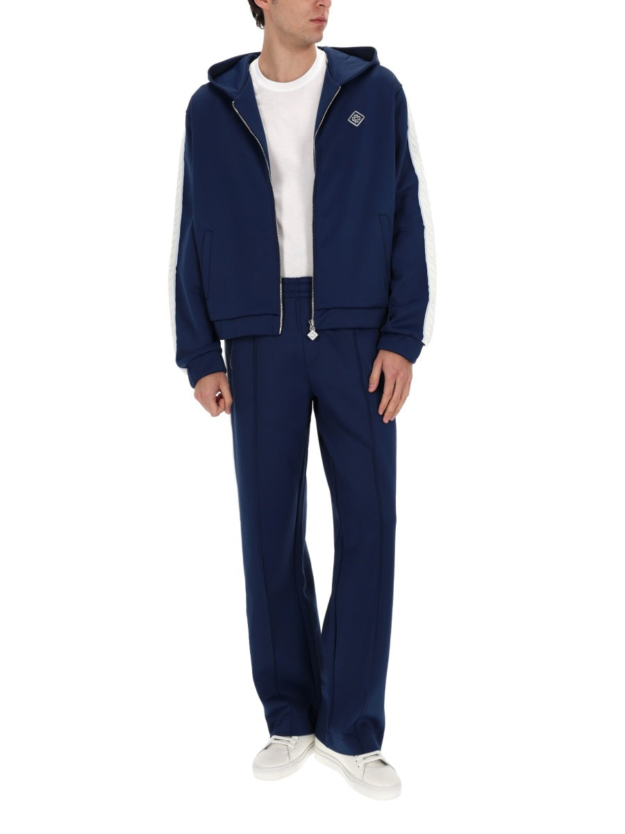 Casablanca Men Zipper Hoodie CASABLANCA