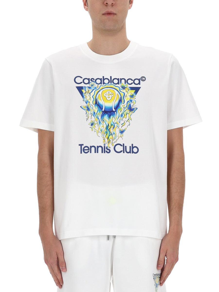 Casablanca Men T-Shirt With Print CASABLANCA
