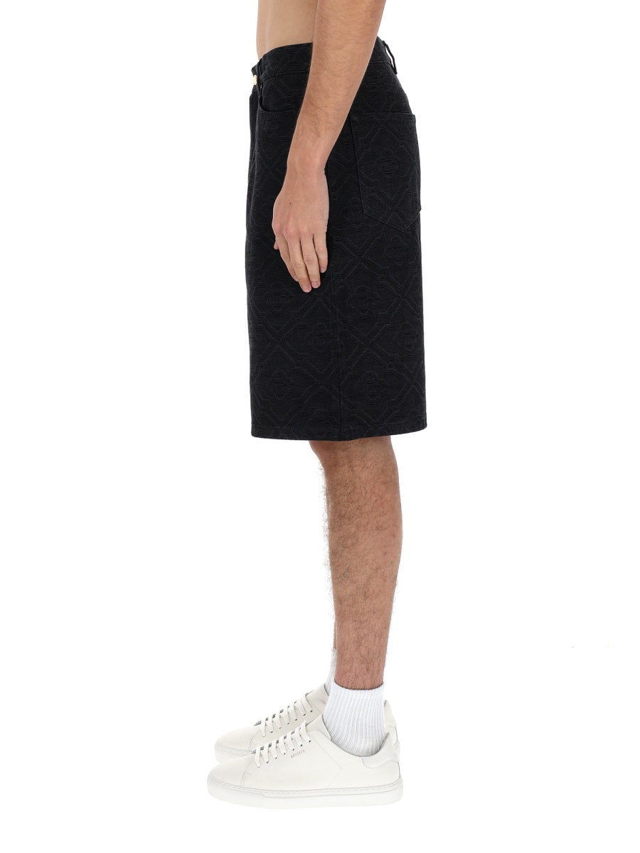 Casablanca Men "Laser Monogram" Shorts CASABLANCA