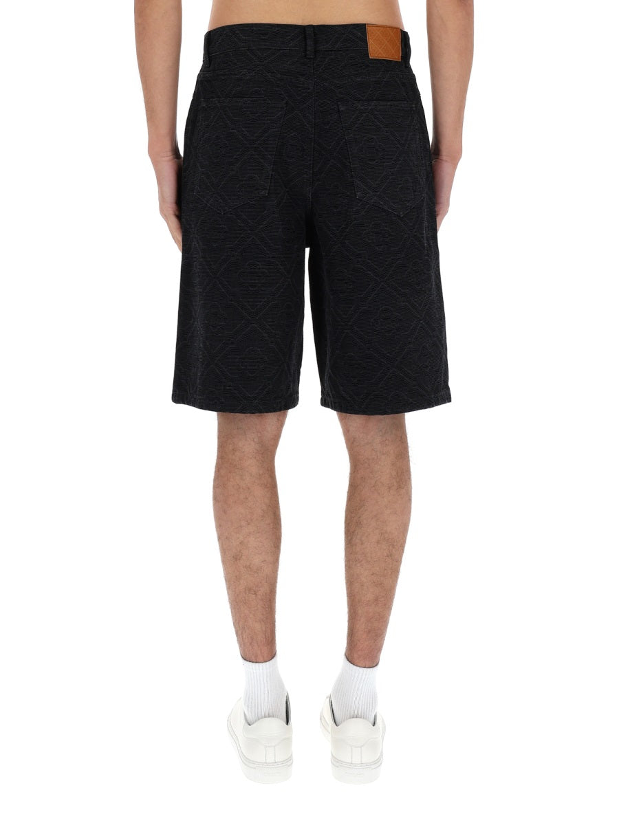 Casablanca Men "Laser Monogram" Shorts CASABLANCA