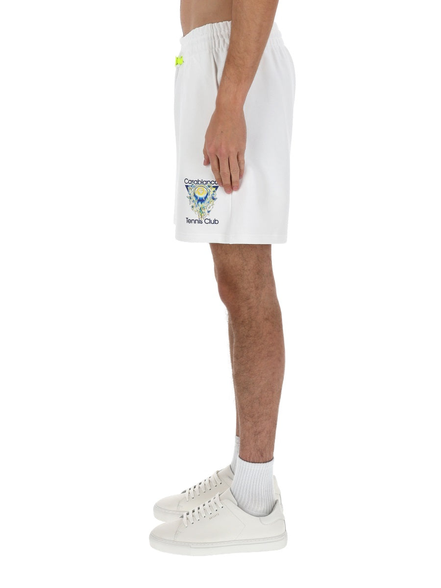 Casablanca Men Shorts With Logo CASABLANCA