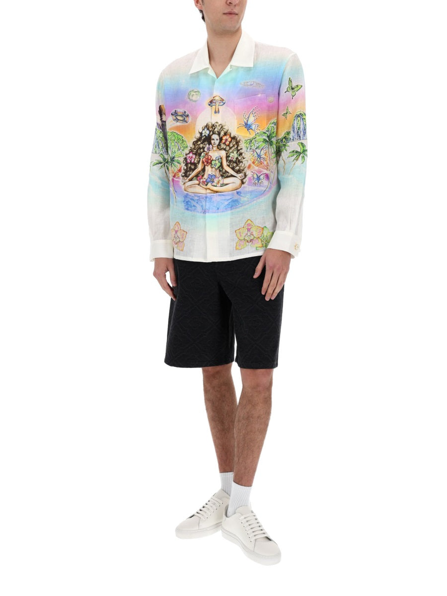 Casablanca Men "Innocence" Shirt With Print CASABLANCA