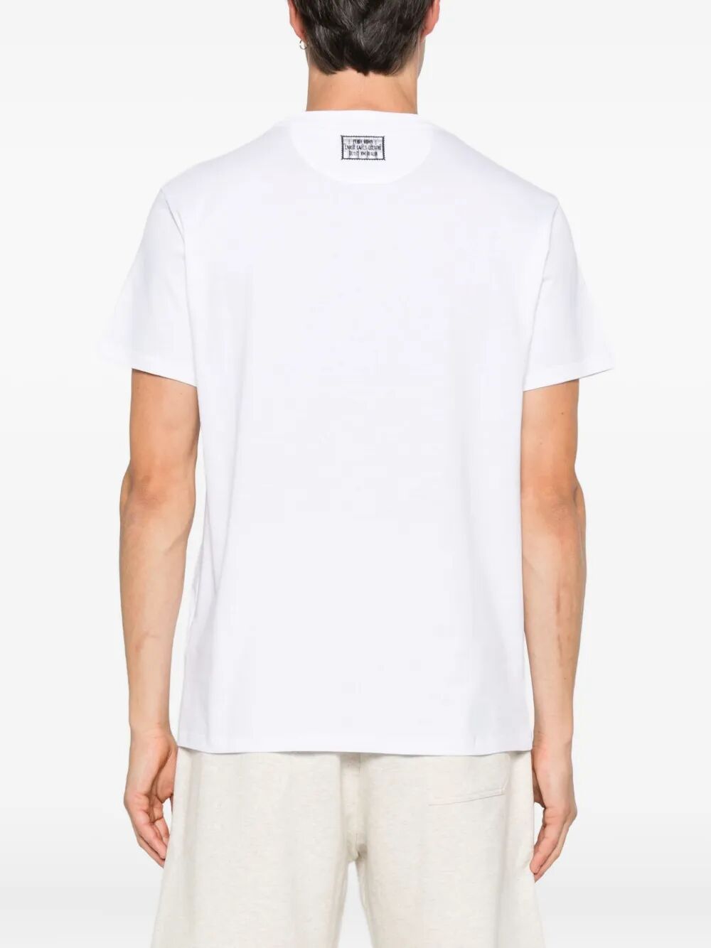 Fendi Men Ff Postcards Logo Print Cotton T-Shirt FENDI