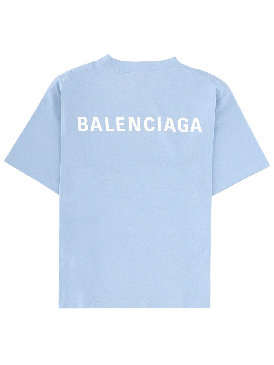 Balenciaga Women T-Shirt With Logo BALENCIAGA