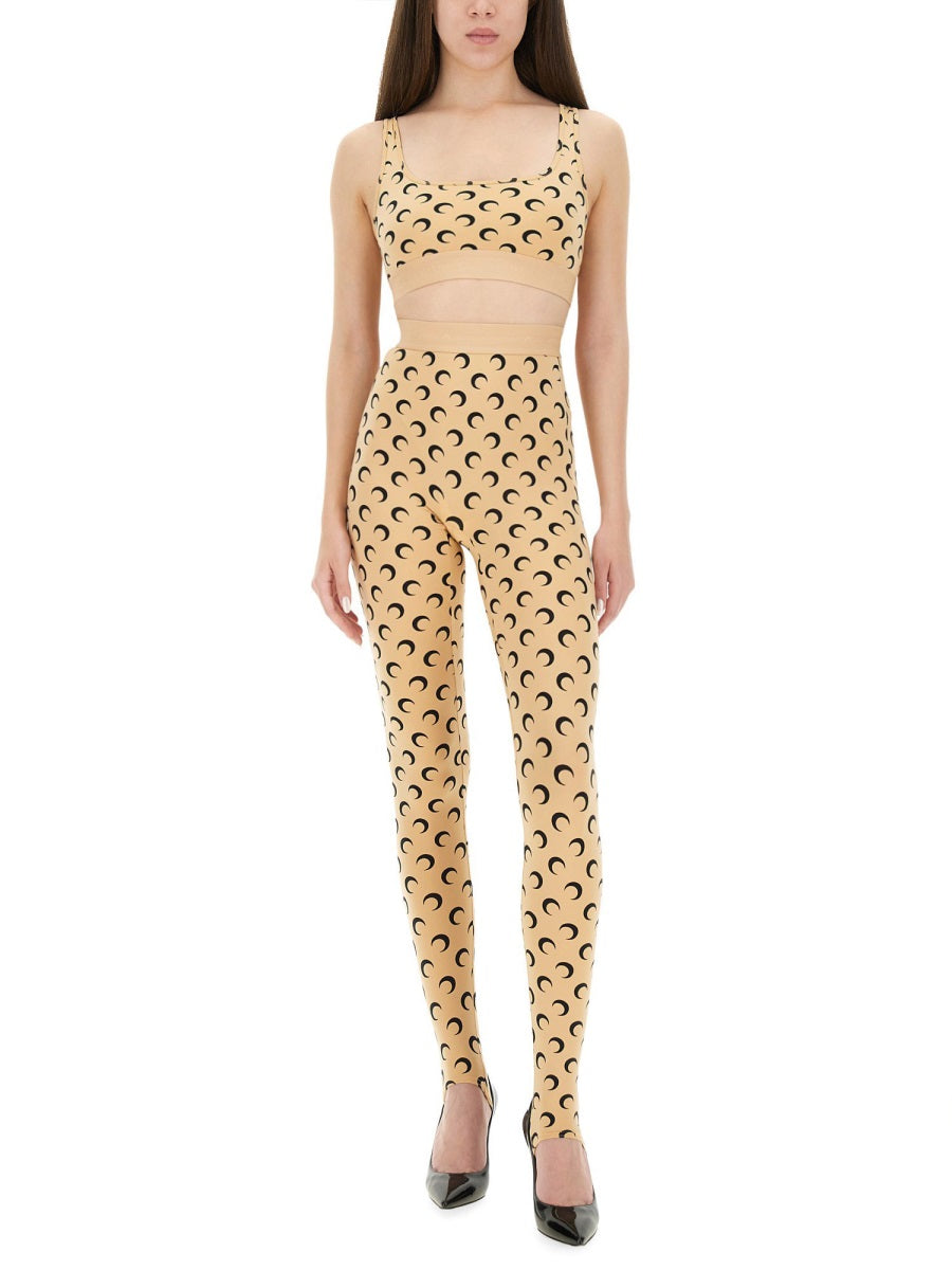 Marine Serre Women "Moon" Leggings