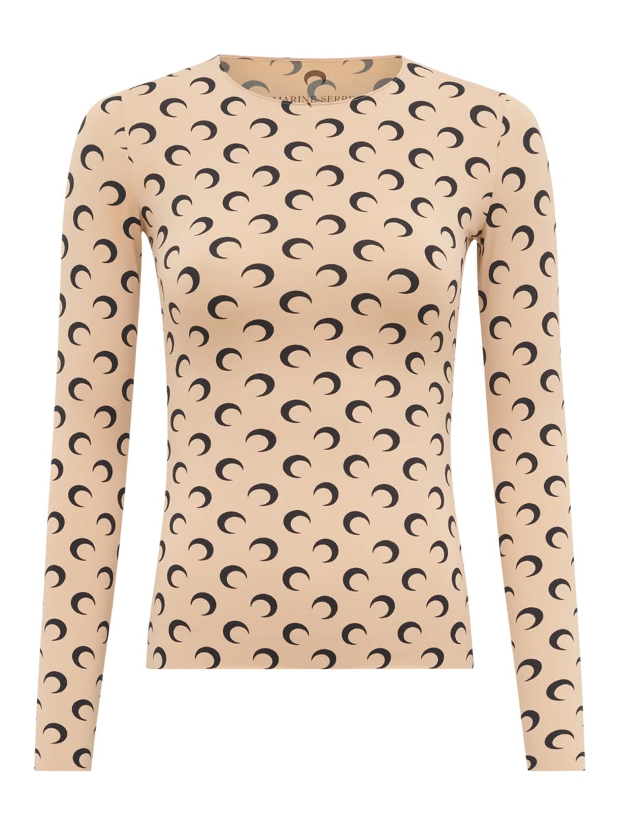 Marine Serre Women Top "Moon" MARINE SERRE