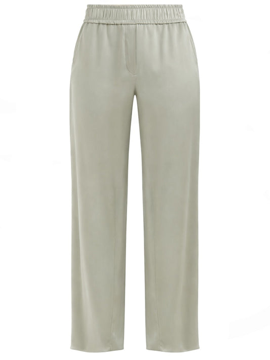 Brunello Cucinelli Women Silk Satin Track Pants BRUNELLO CUCINELLI