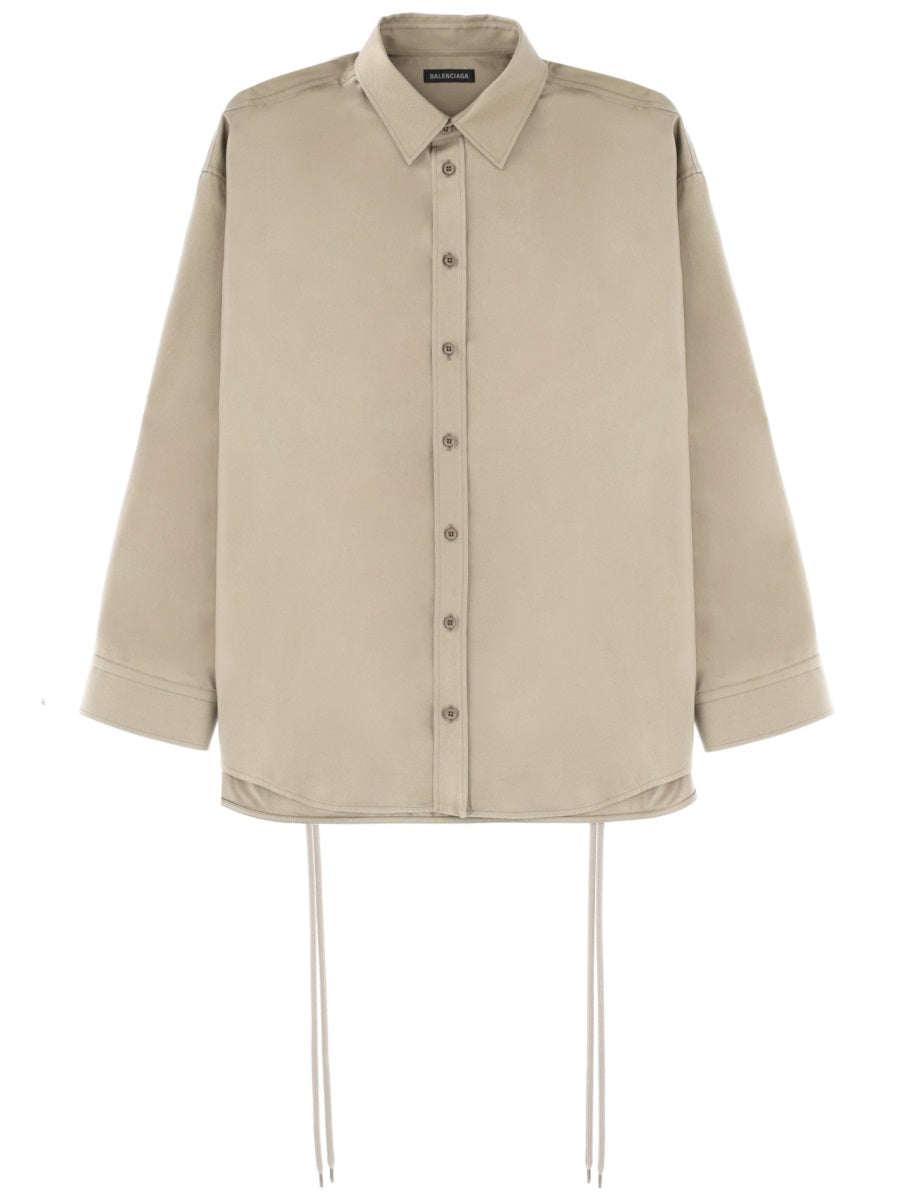 Balenciaga Women Shirt With Laces BALENCIAGA