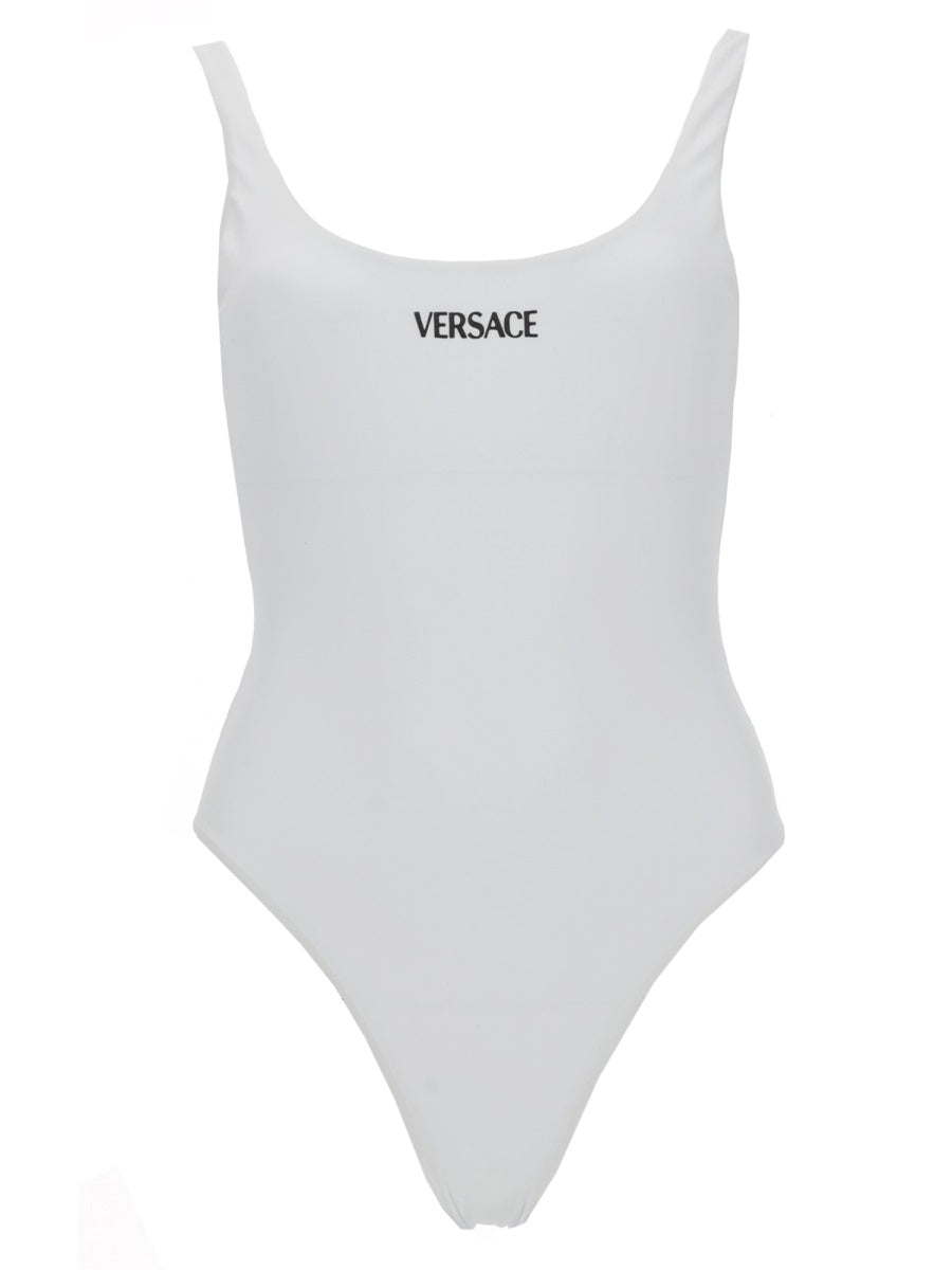 Versace Women One Piece Swimsuit With Logo VERSACE