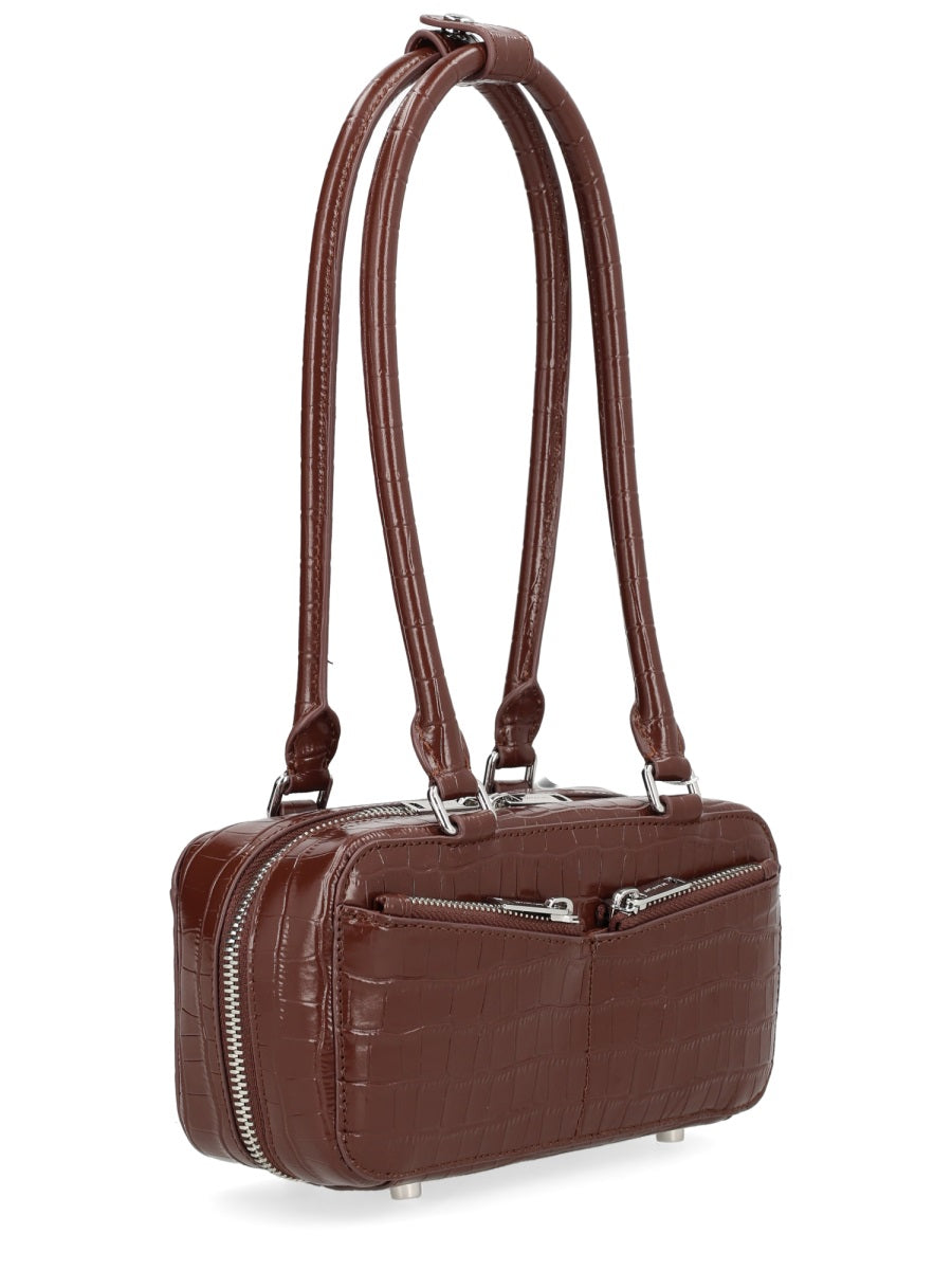 Self-Portrait Women Bag With Crocodile Effect SELF-PORTRAIT