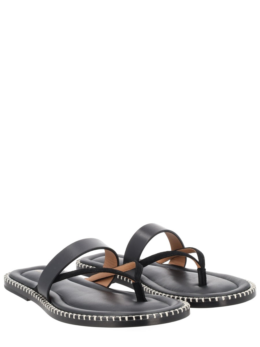 Dries Van Noten Men Leather Sandal DRIES VAN NOTEN