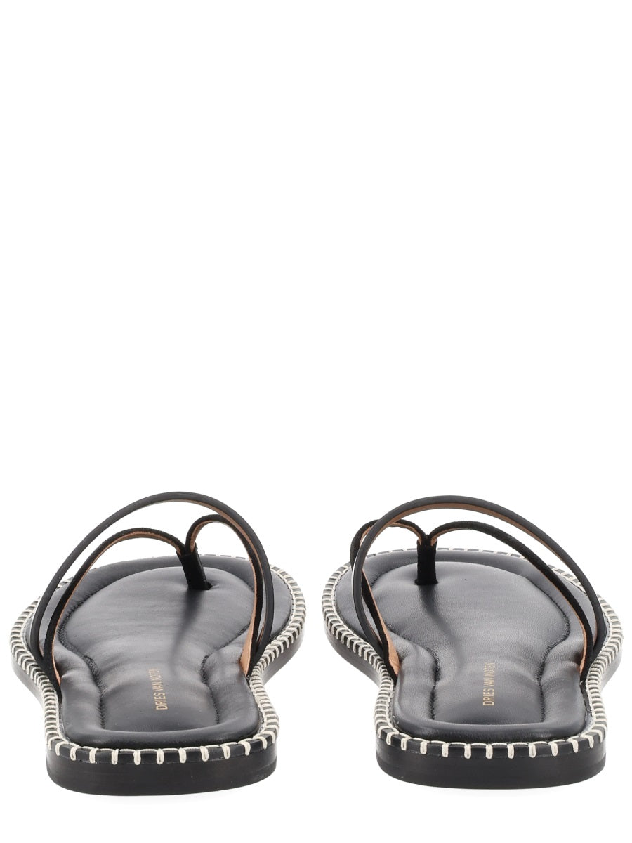 Dries Van Noten Men Leather Sandal DRIES VAN NOTEN