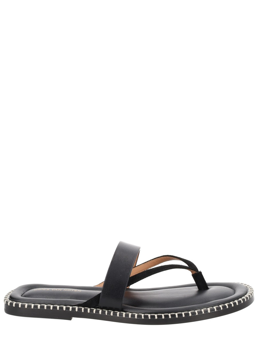 Dries Van Noten Men Leather Sandal DRIES VAN NOTEN