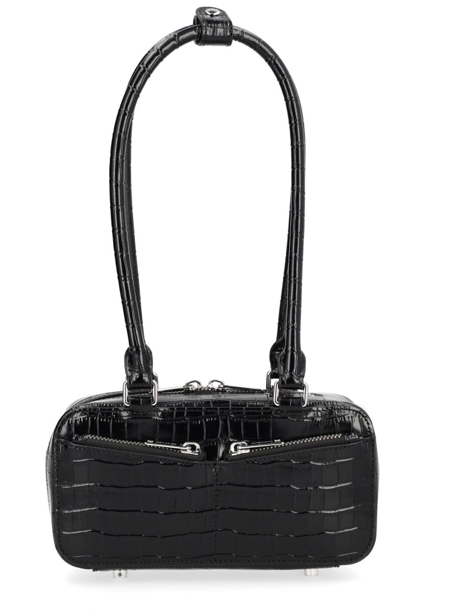 Self-Portrait Women Bag With Crocodile Effect SELF-PORTRAIT