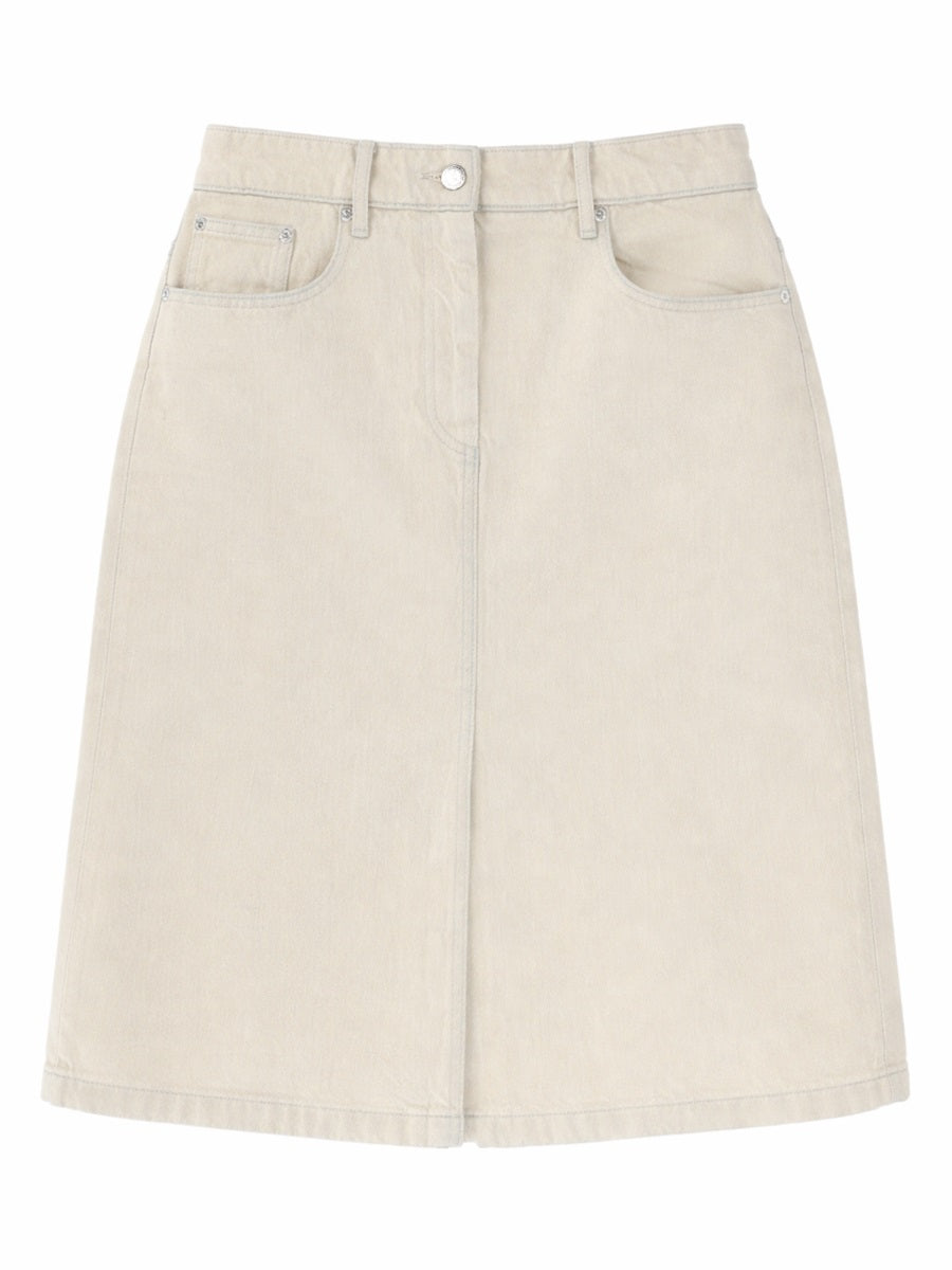 A.P.C. Women Denim Midi Skirt A.P.C.