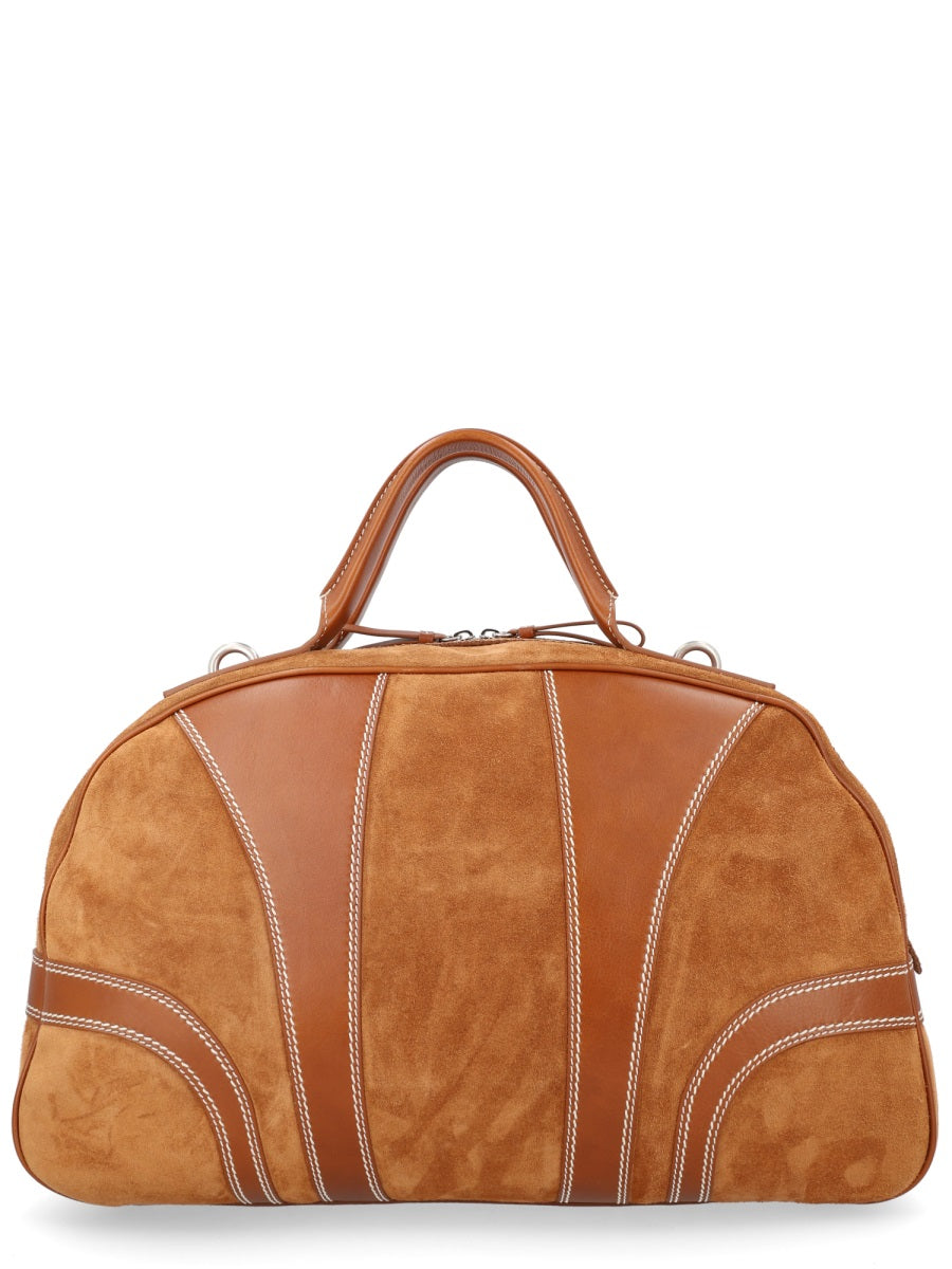 Dries Van Noten Men Suede Duffle Bag DRIES VAN NOTEN