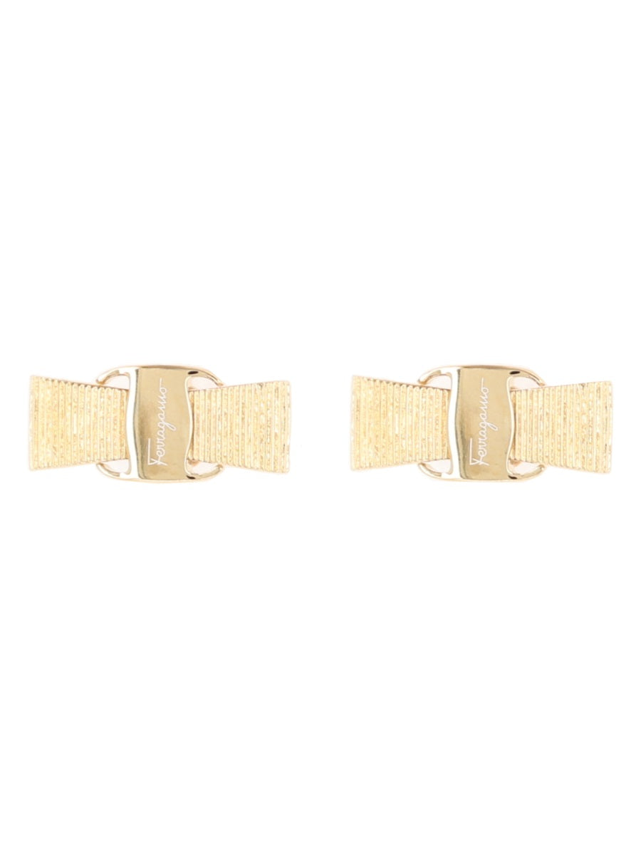 Ferragamo Women "Vara Bow" Earrings FERRAGAMO