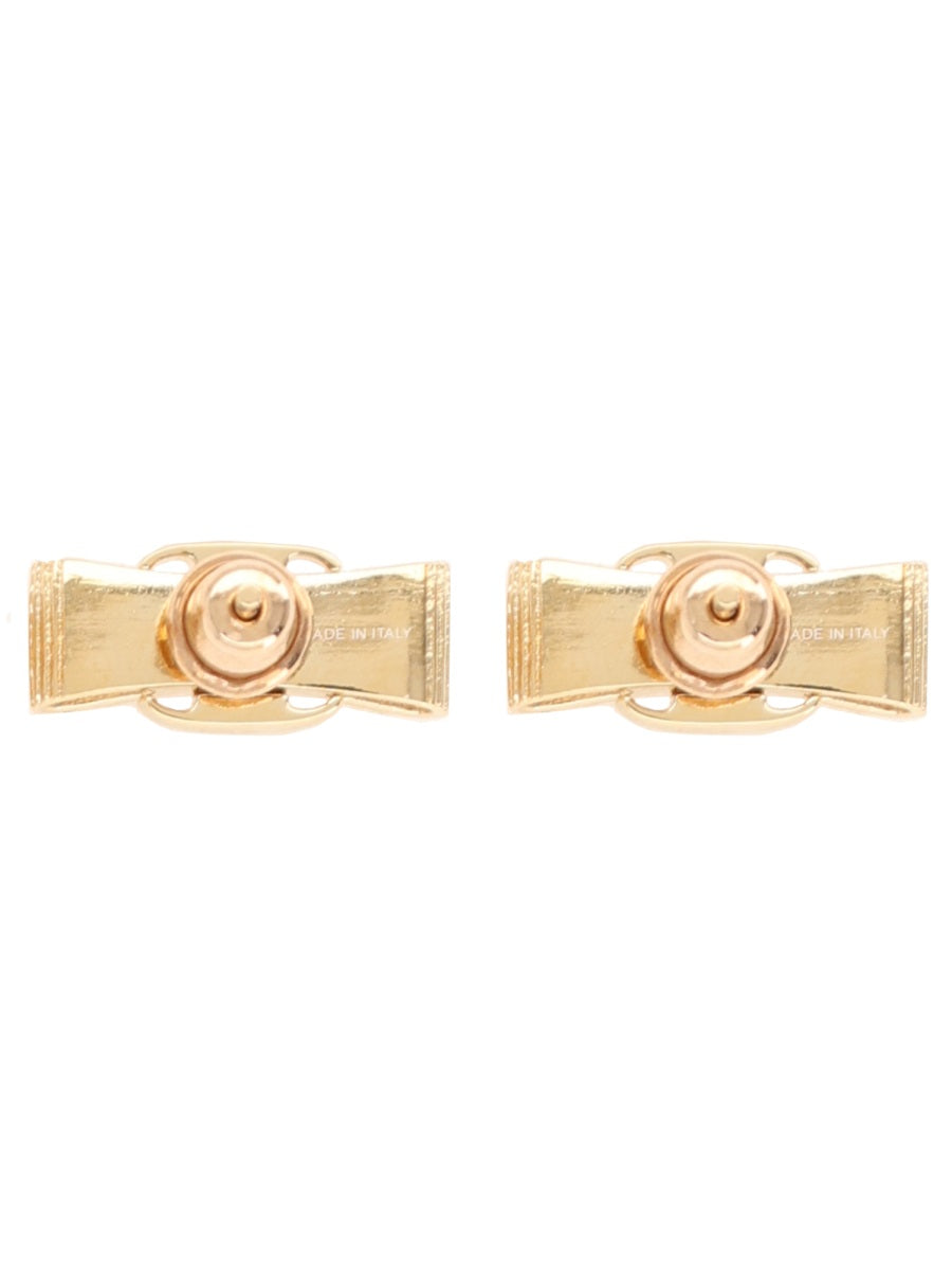 Ferragamo Women "Vara Bow" Earrings FERRAGAMO