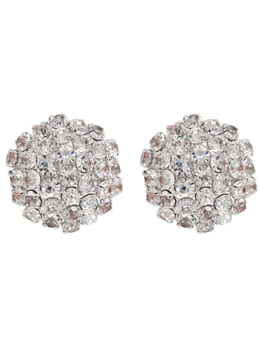 Self-Portrait Women "Crystal Flower" Earrings SELF-PORTRAIT