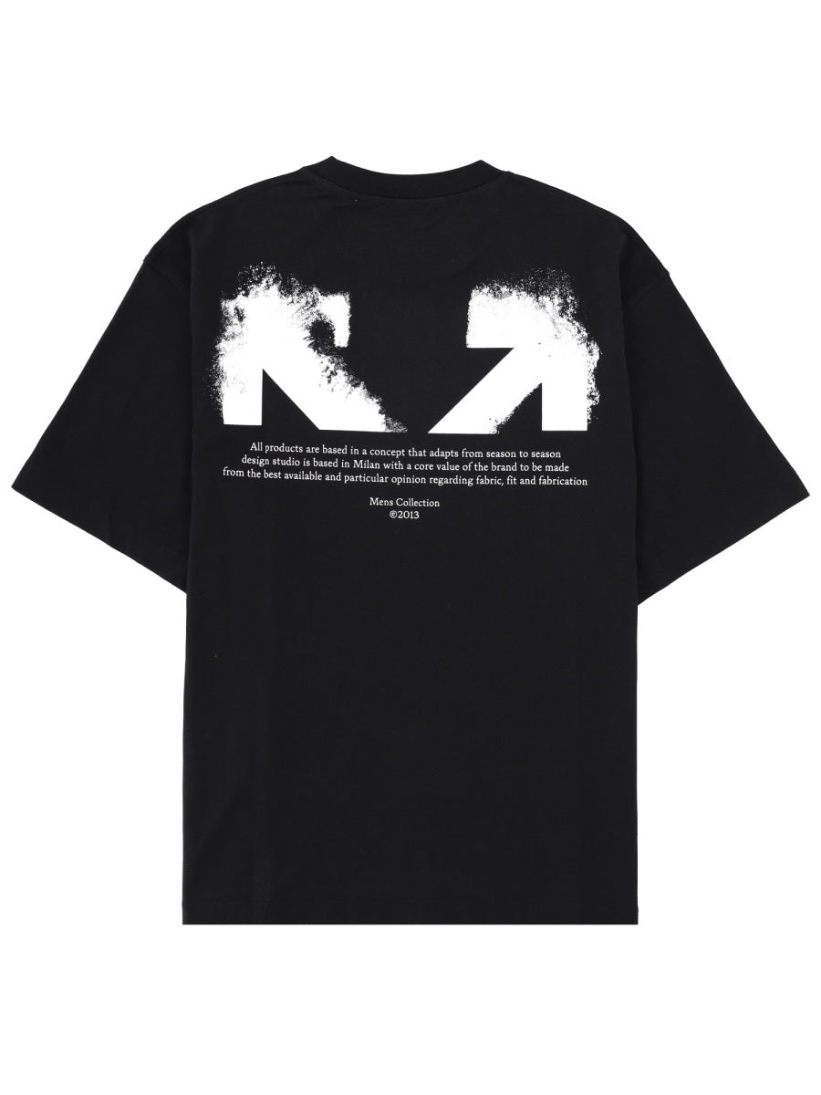 Off-White Men T-Shirt With Logo OFF-WHITE