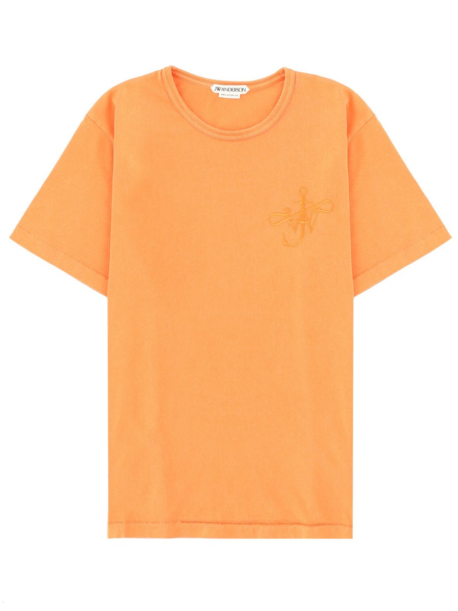 Jw Anderson Men T-Shirt With Logo J.W. ANDERSON