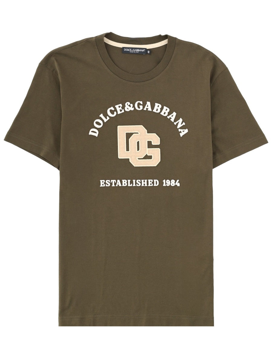 Dolce & Gabbana Men T-Shirt With Logo DOLCE & GABBANA
