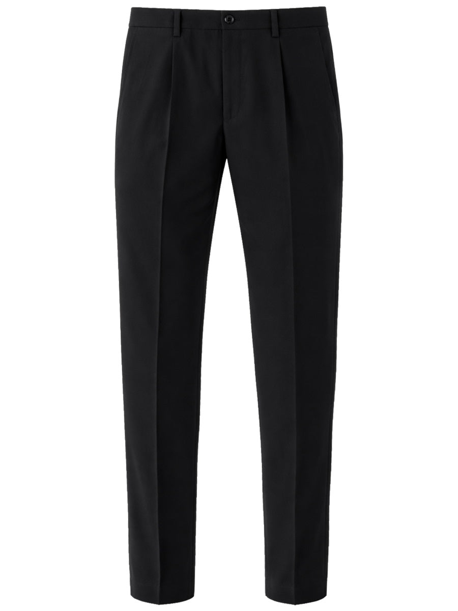 Dolce & Gabbana Men Straight Wool Pants DOLCE & GABBANA