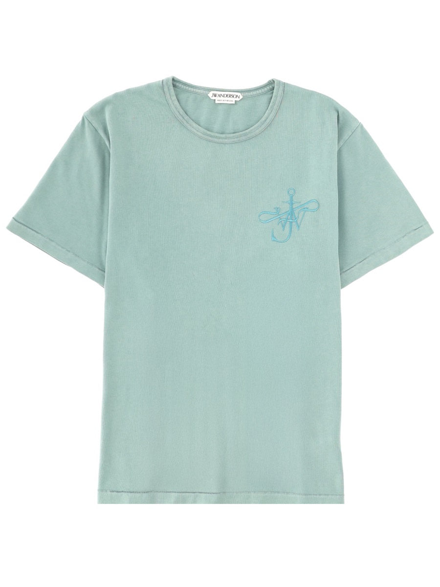 Jw Anderson Men T-Shirt With Logo J.W. ANDERSON