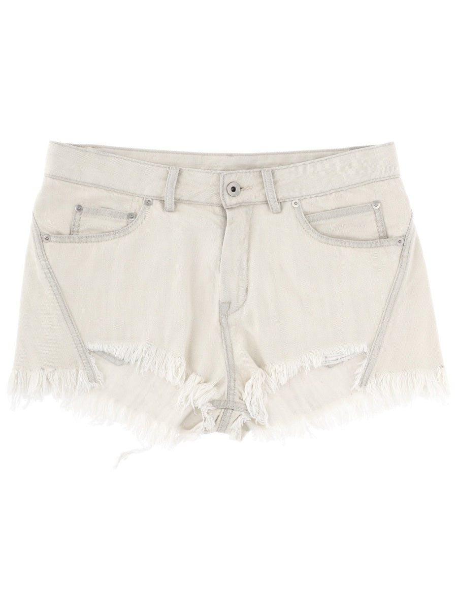 Rick Owens Women "Bias Cutoffs" Shorts RICK OWENS