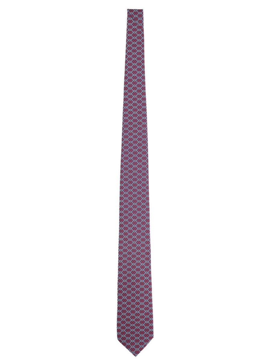 Ferragamo Men Silk Tie FERRAGAMO