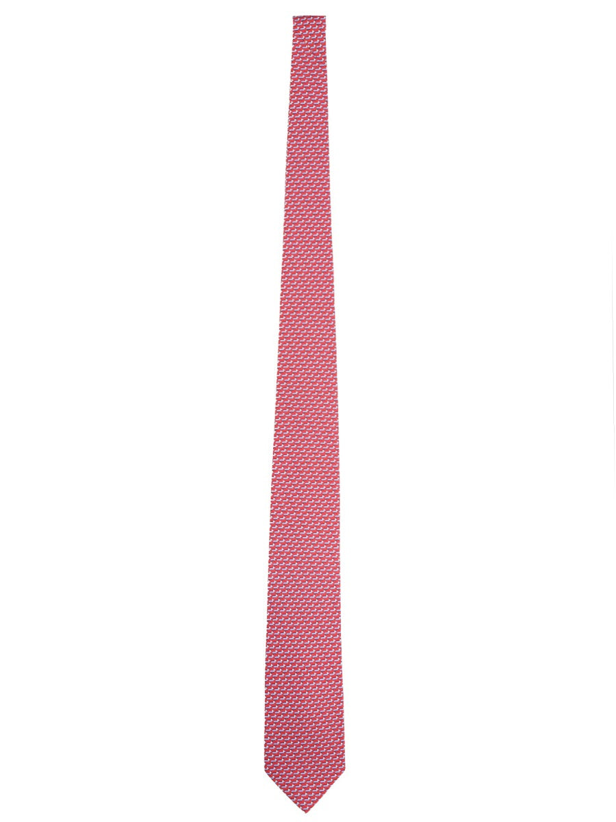 Ferragamo Men Silk Tie FERRAGAMO
