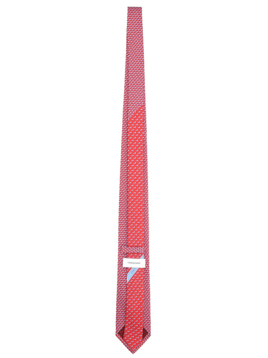 Ferragamo Men Silk Tie FERRAGAMO