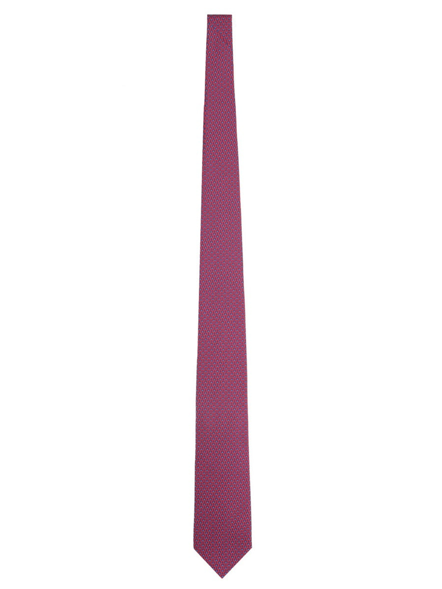 Ferragamo Men Silk Tie FERRAGAMO