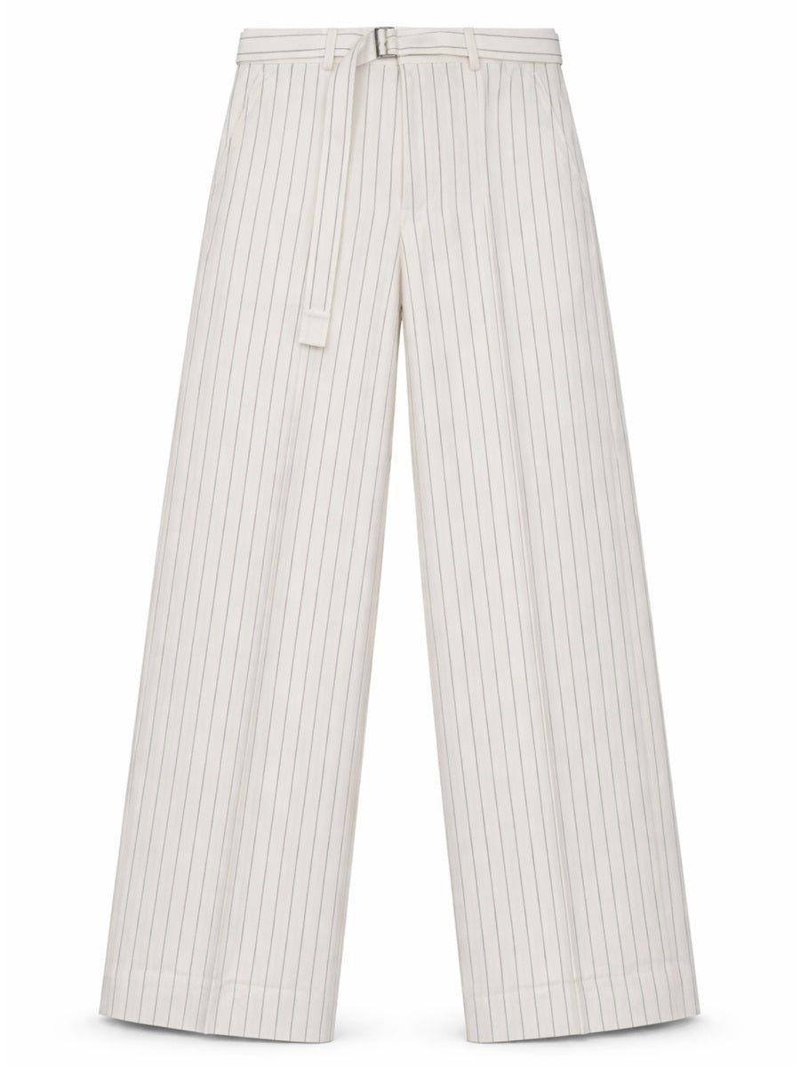 Sacai Women Pinstripe Tailored Pants SACAI
