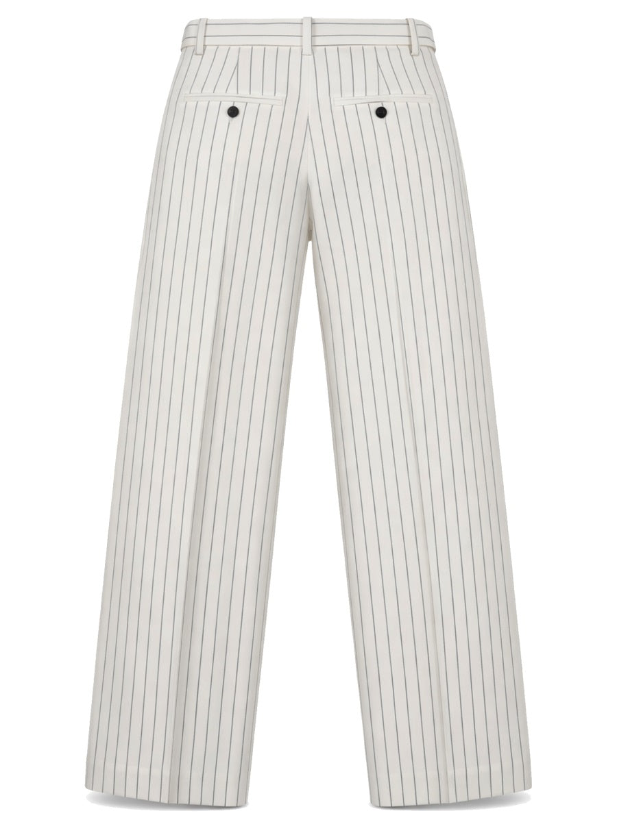 Sacai Women Pinstripe Tailored Pants SACAI